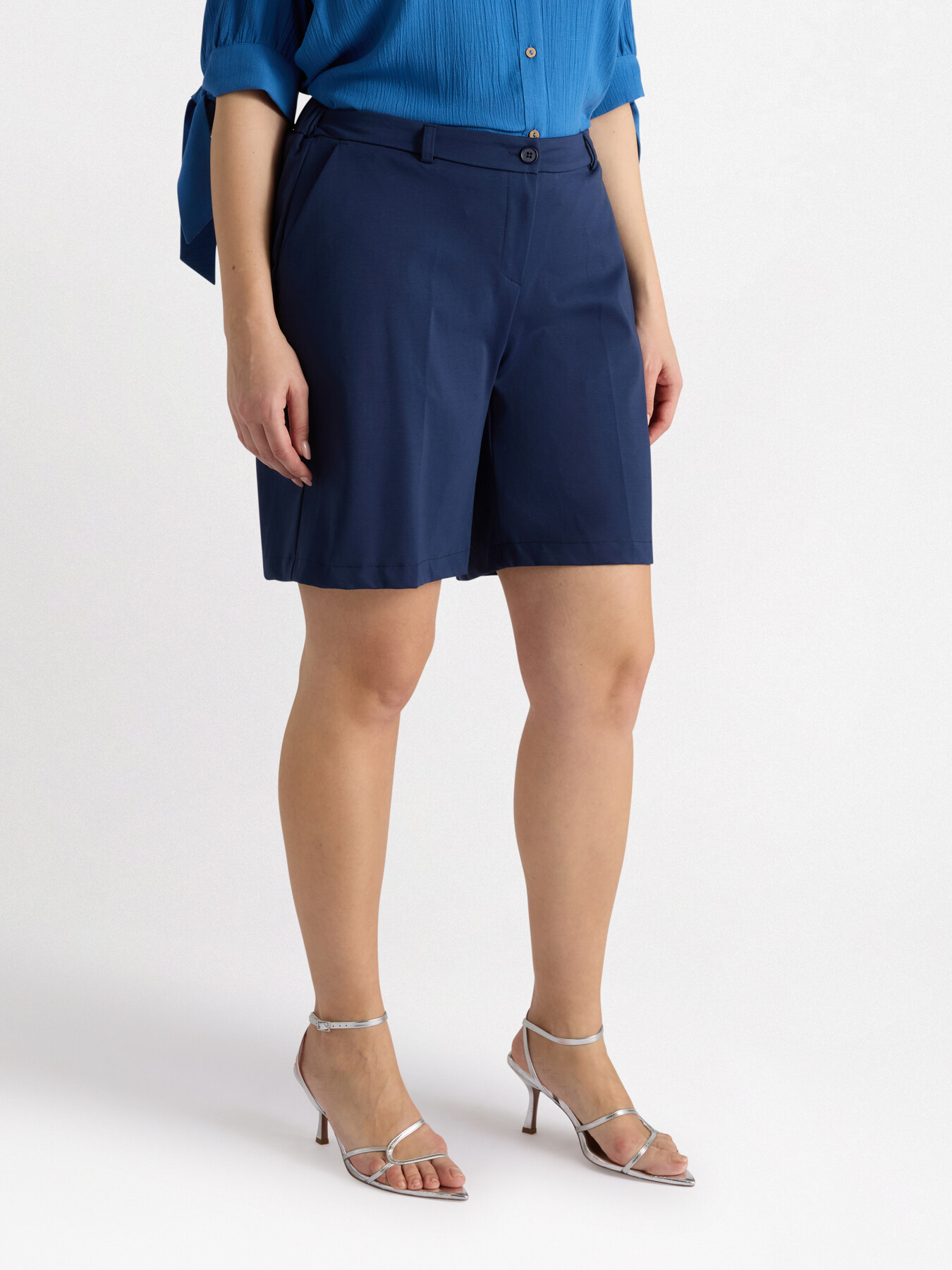 Pantalones cortos de punto milano image number 0