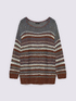 Striped sweater with sequins image number 4