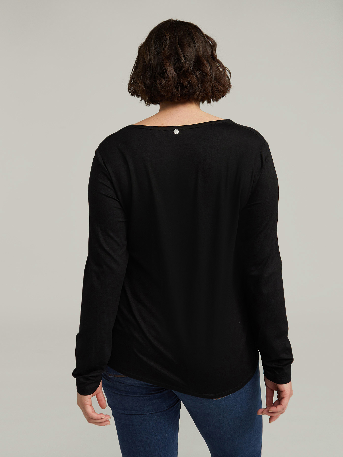 T-shirt con arricciatura image number 1