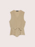 Modal gilet with belt image number 4