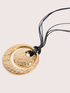 Necklace with double pendant image number 1