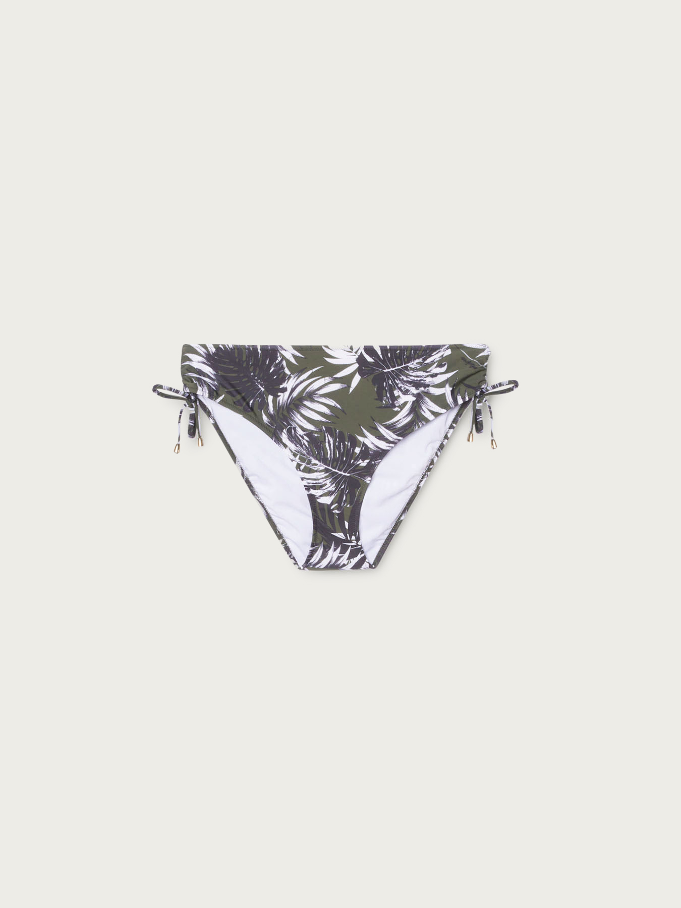 Foliage print bikini image number 3