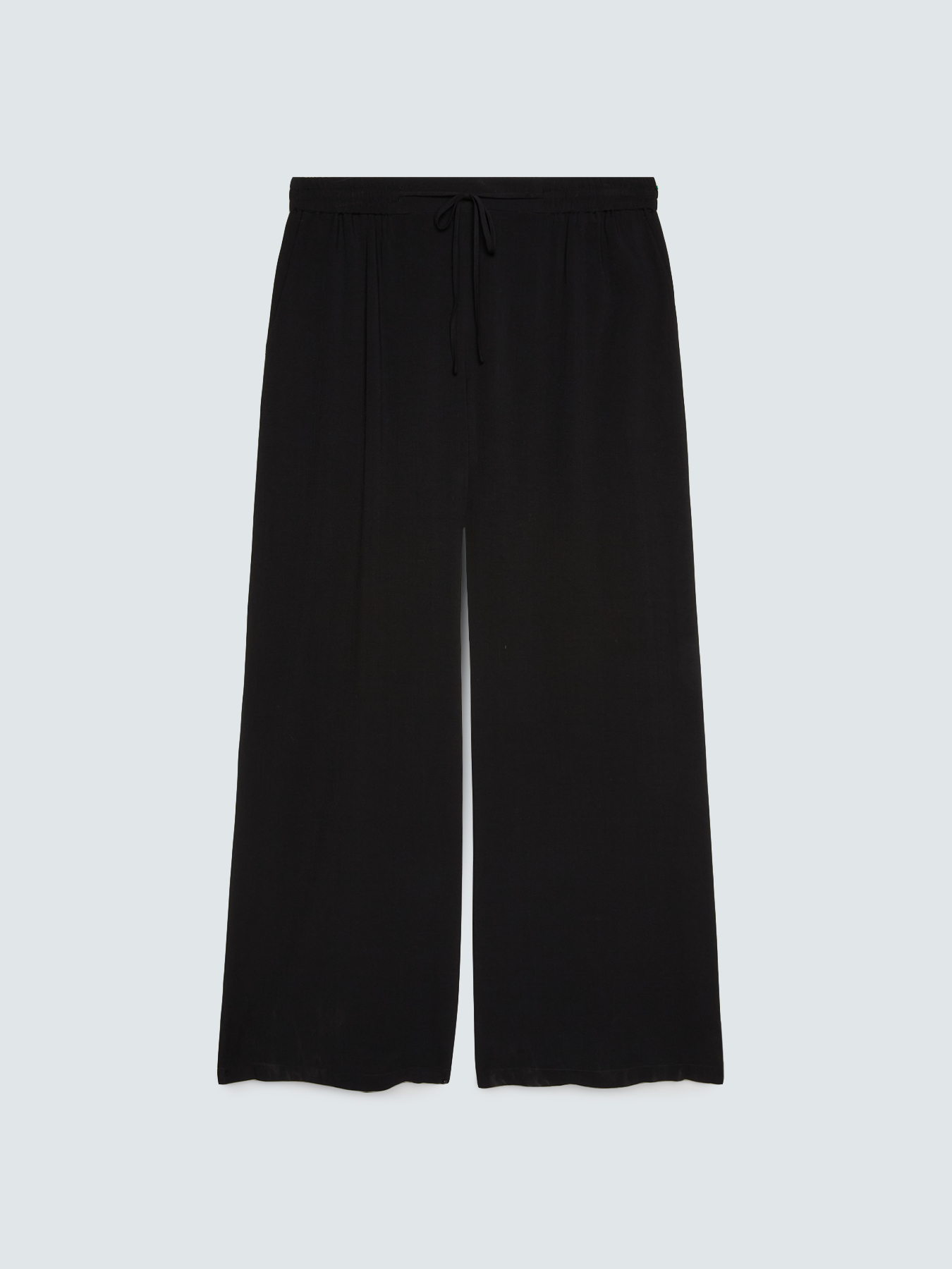 Wide Leg Hose mit Kordelzug in der Taille image number 4