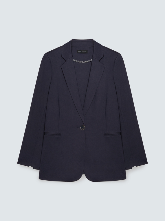 Blazer aus Punto Milano