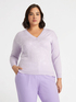 Sweater with floral embroidery image number 0