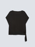 Blusa con nudo lateral image number 4