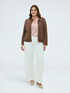 Chaqueta biker soft touch image number 2