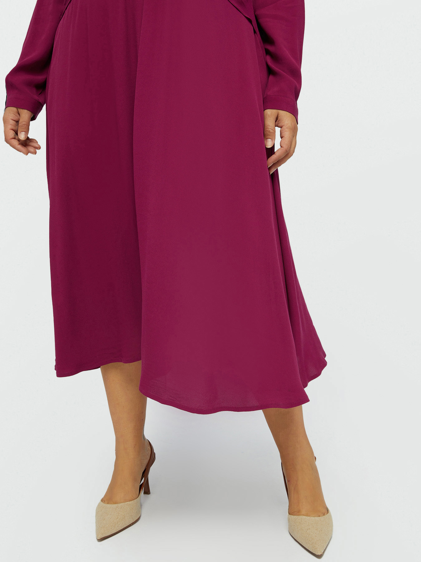 Robe longue avec n&oelig;ud sur le devant image number 3