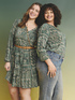 SMILE dress with paisley print image number 4