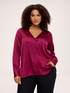 Chemise en satin de viscose stretch image number 0