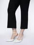 Milano stitch kick flare trousers image number 2