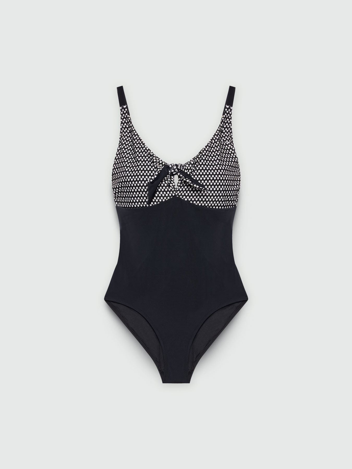 Tribal print one-piece swimsuit image number 7