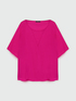 Blusa con escote de pico image number 4