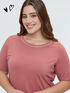 Cotton t-shirt with luminous appliqu&eacute;s image number 0