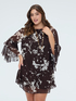 Robe courte Free avec imprim&eacute; image number 0