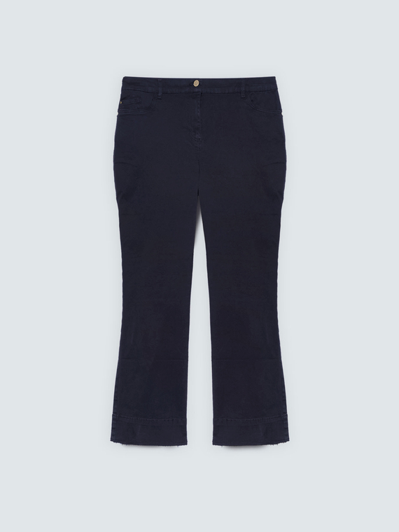 Kick Flare cotton flare pants