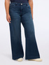 Wide-Leg-Jeans in Blauwaschung image number 3