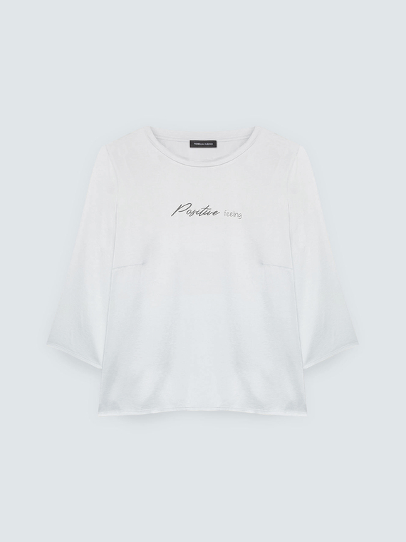 Blusa de raso Positive feeling