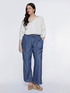 Wide trousers in TENCEL™ image number 3