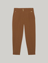 Carrot fit trousers in technical fabric image number 3
