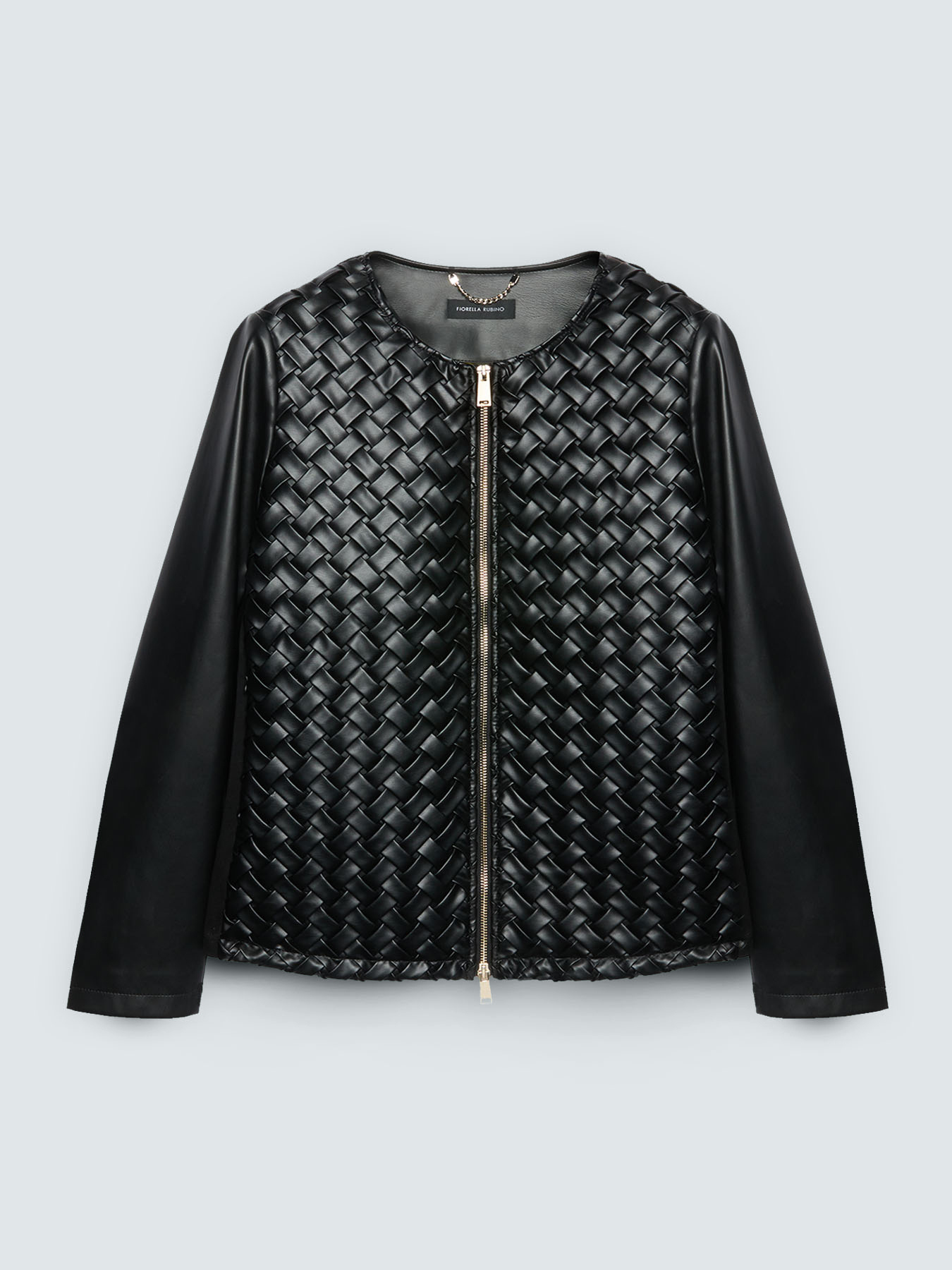 Bikerjacke mit Flechtverarbeitung image number 5