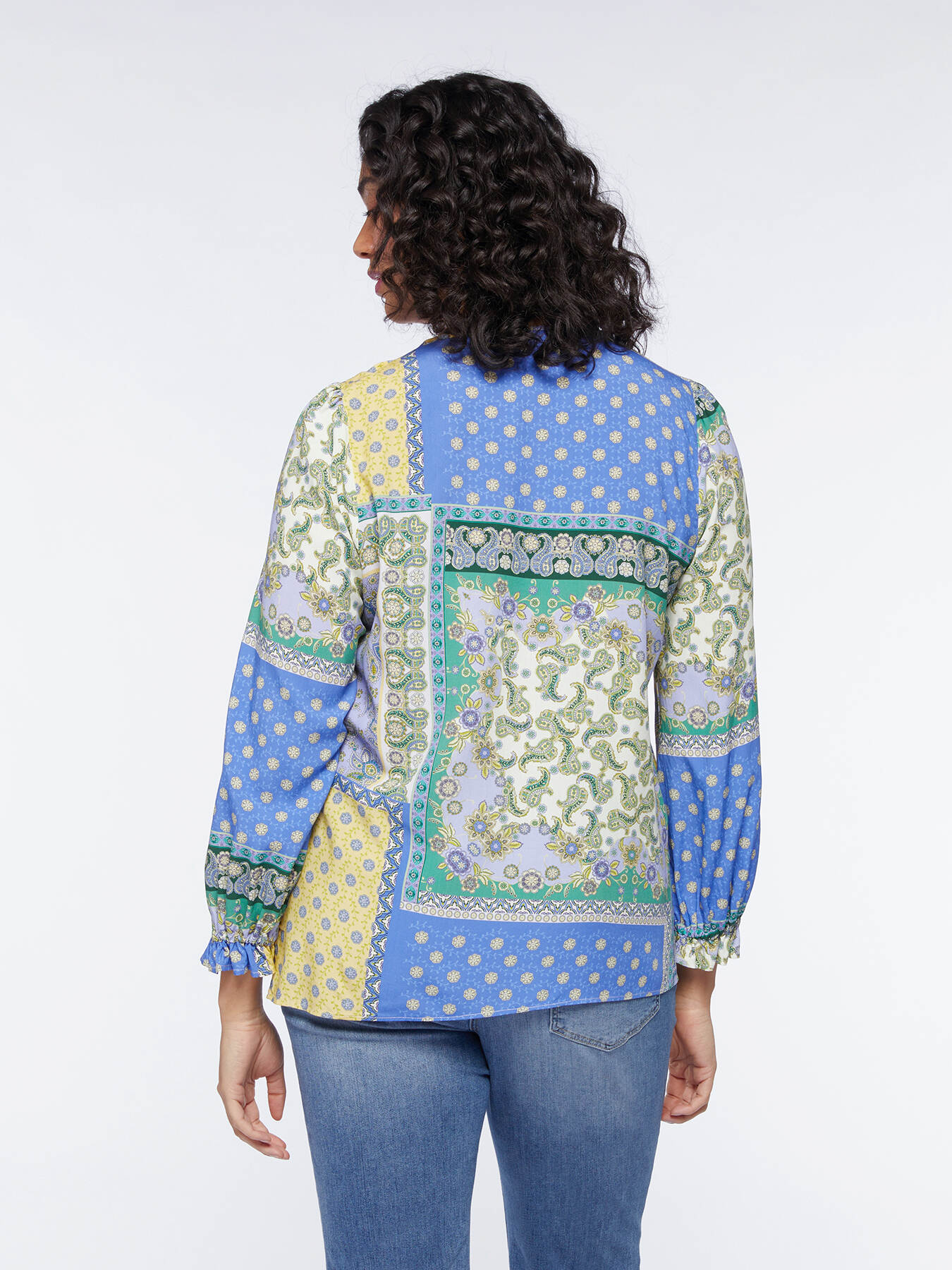 Blusa con estampado provenzal image number 1
