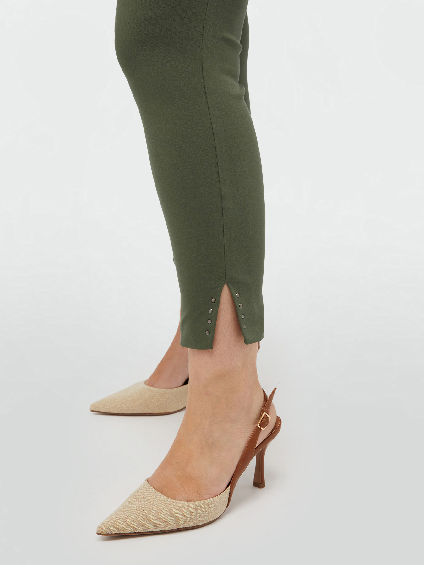 Pantalon skinny en viscose LENZING&trade; ECOVERO&trade; image number 3