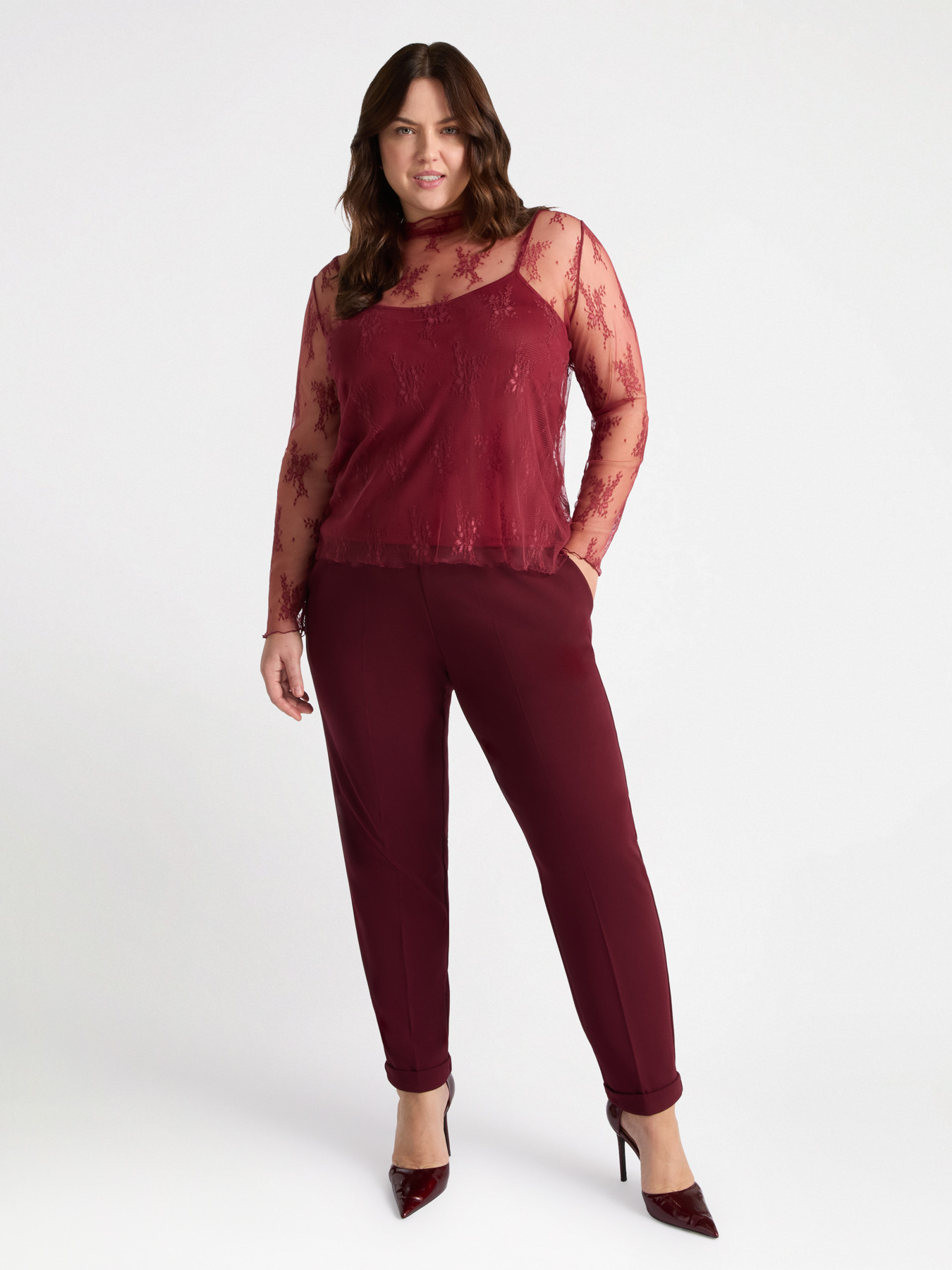 Lace T-shirt image number 3