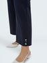 Cropped pants in stretch fabric image number 3