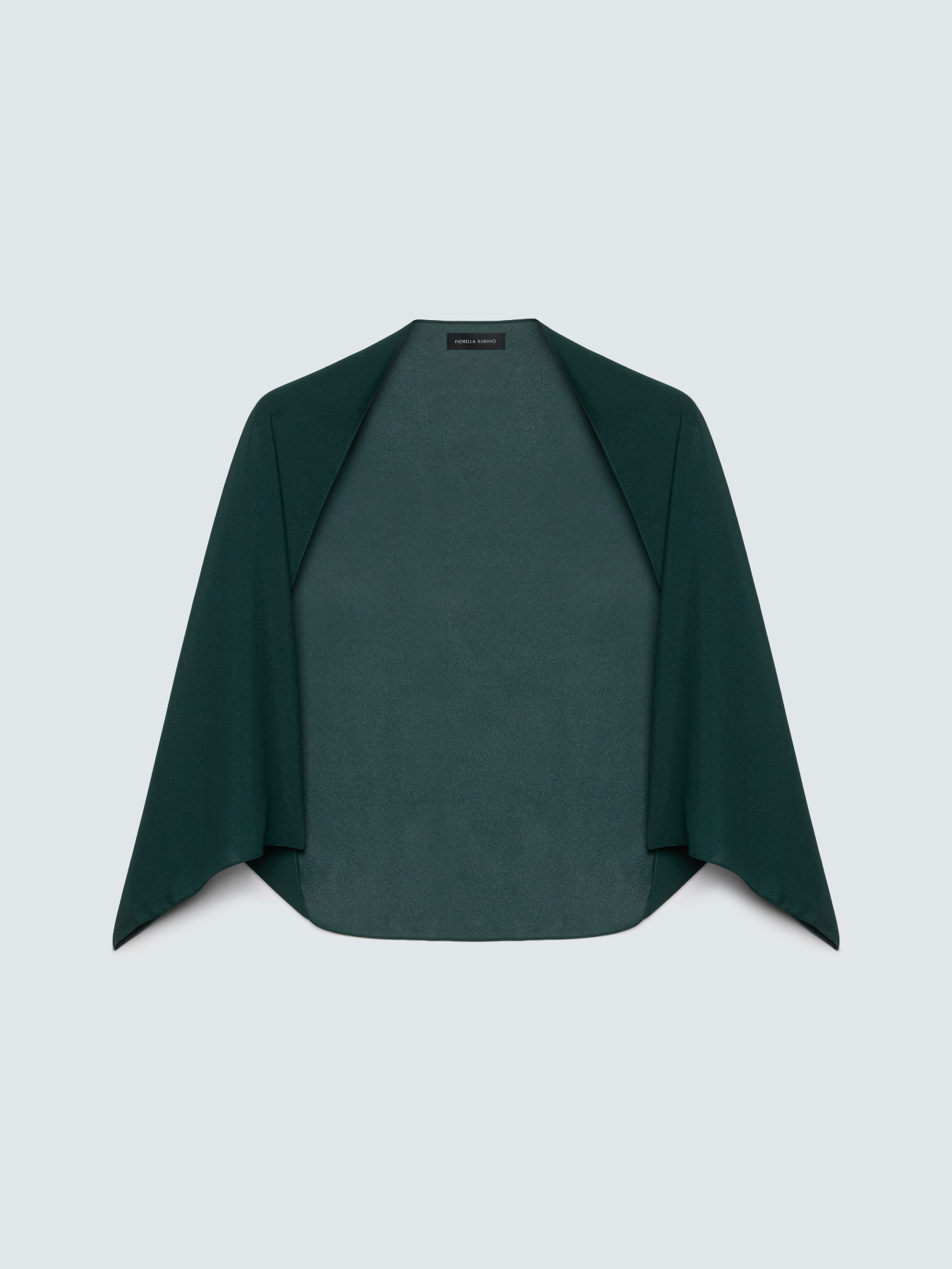 Schultertuch aus Georgette mit asymmetrischem Schnitt image number 1