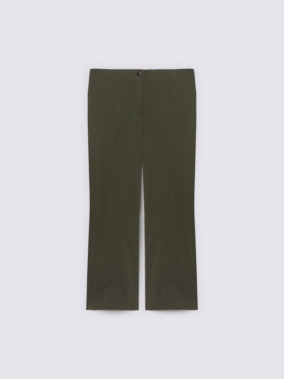 Kick-Flare-Hose aus Viskose