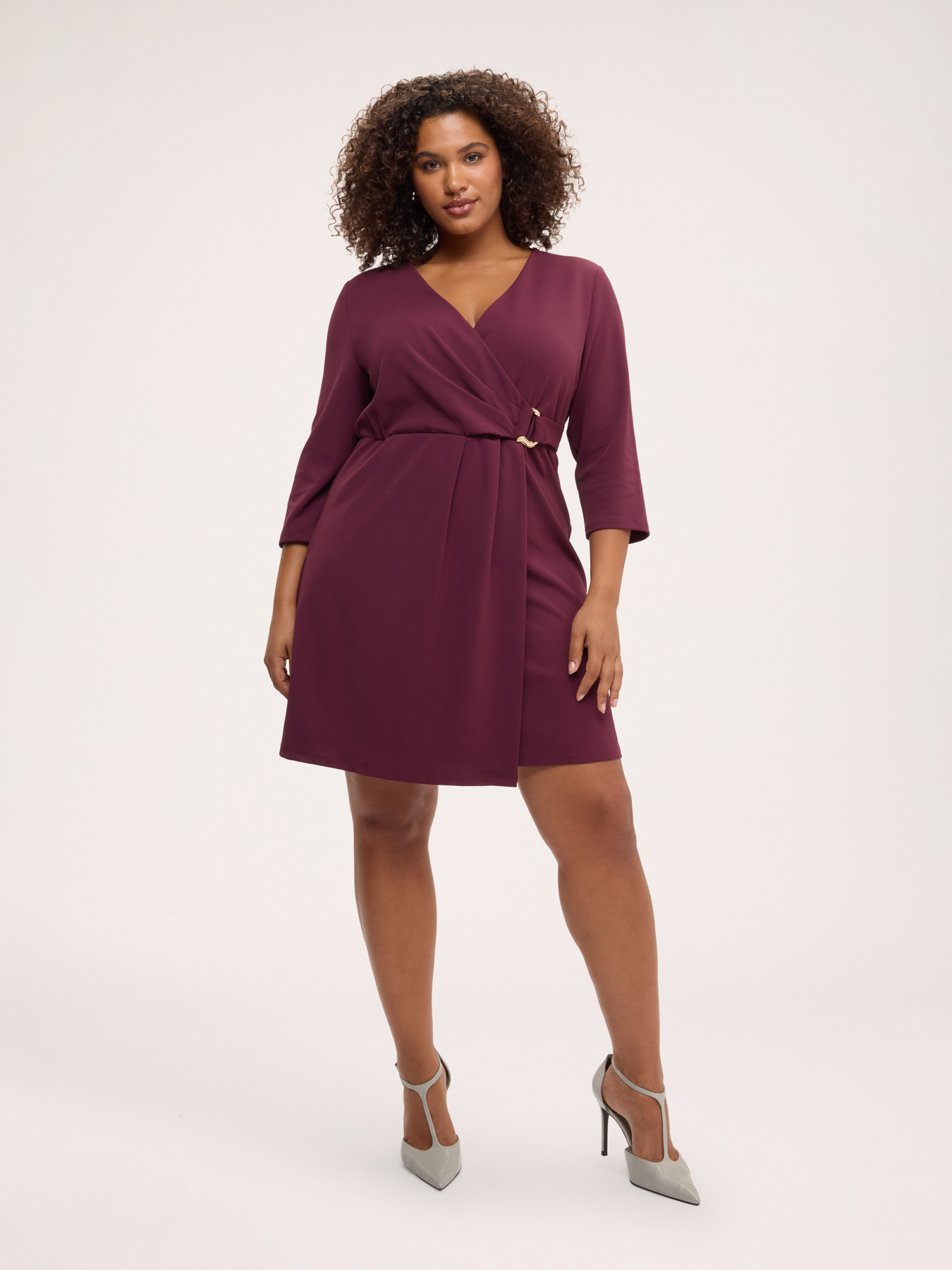 Robe portefeuille avec boucle image number 2