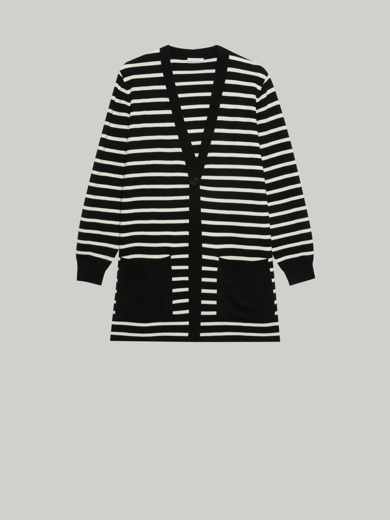 Cardigan a righe image number 3