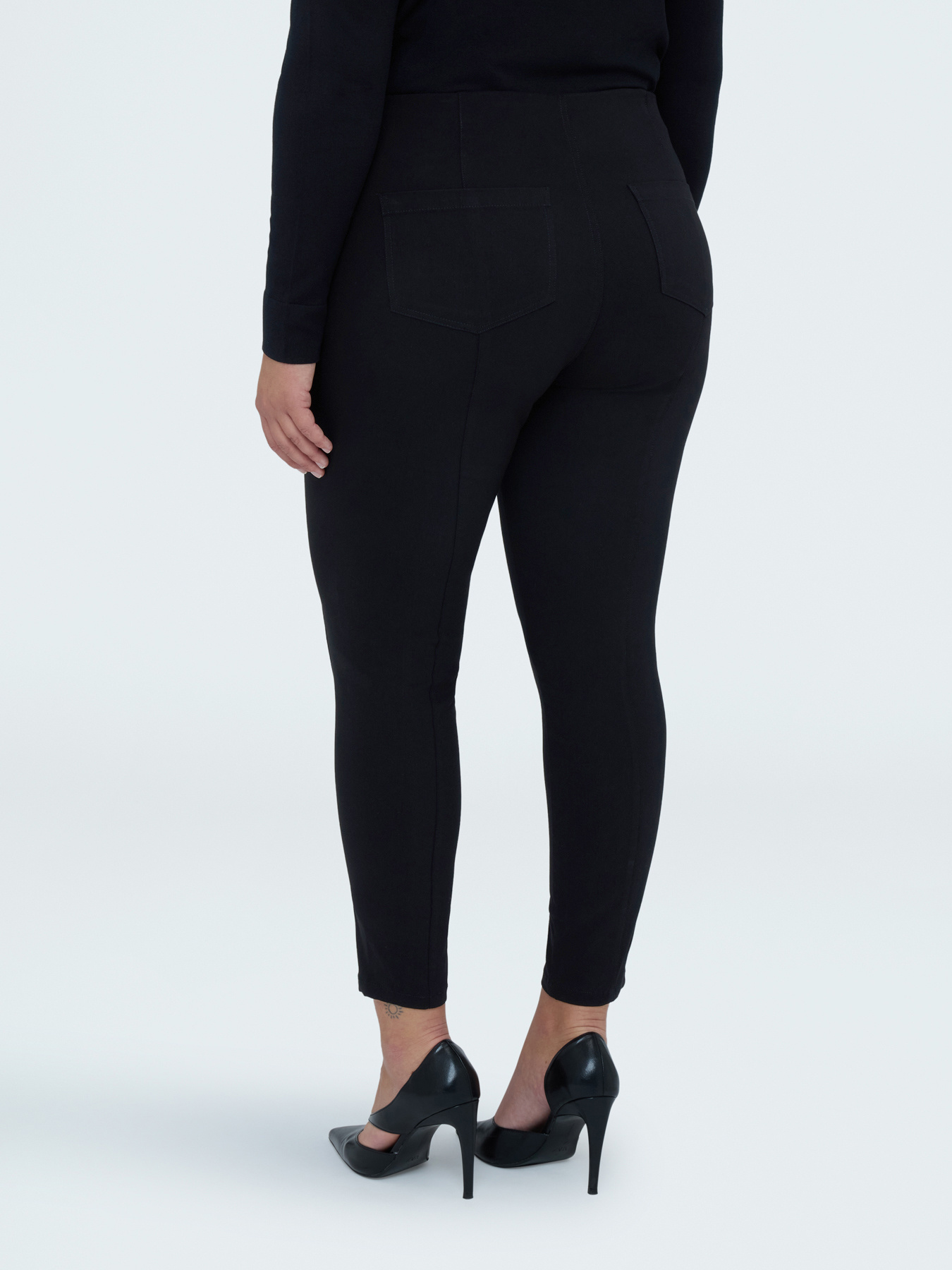 Jeggings-Hose mit elastischem Bund image number 1