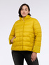 Hybrid down jacket with hood and drawstring image number 4