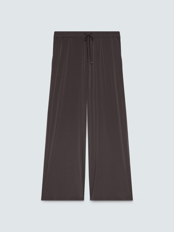 Pantalon palazzo en jersey