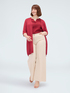 Long cardigan in viscose blend image number 0