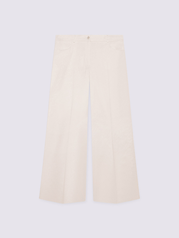 Pantalon &agrave; jambes larges