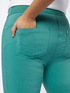 Pantalones skinny con cierre de cremallera y botón image number 3