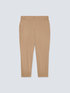 Straight-leg linen and viscose trousers image number 4