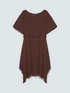 Kleid aus Georgette mit asymmetrischem Saum image number 4