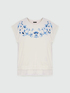 T-shirt &agrave; imprim&eacute; floral image number 4