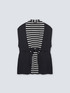 Tricot waistcoat with striped lining image number 3
