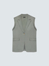 Gilet sartoriale in misto lino image number 1