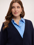 V-neck cardigan in viscose blend image number 3
