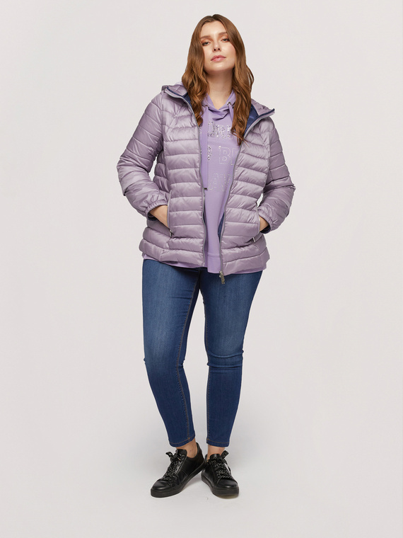 Fiorella Rubino Piumino con maniche staccabili Donna Viola