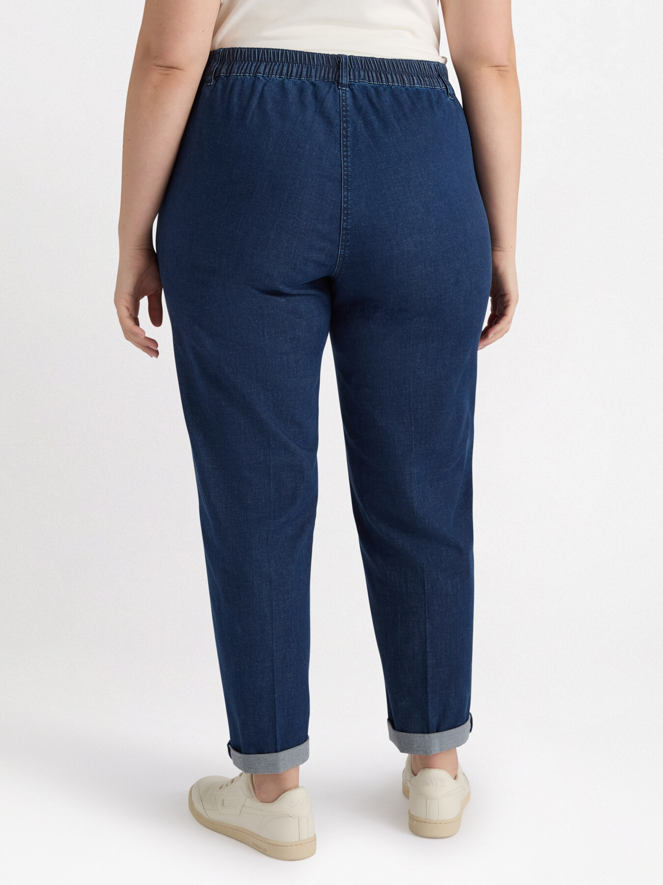 Jeans balloon con tasche all'americana image number 1