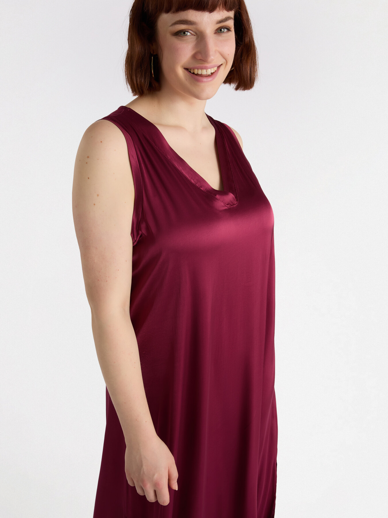 Blusa Vestito Lungo Fiorella Rubino Vestito Lungo Invernale