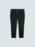Jeggings aus schwarzem Denim mit drei Kn&ouml;pfen image number 0