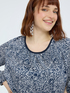 Blouse with floral print image number 2